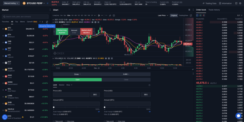OKX Trading Platform 